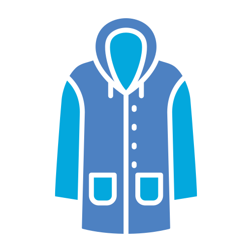 Raincoat Generic Blue icon