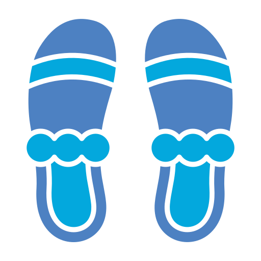 Домашняя обувь Generic Blue иконка