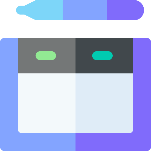grafiktablet Basic Rounded Flat icon