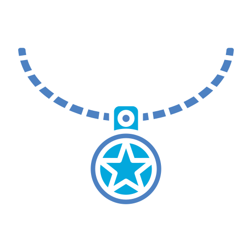 펜던트 Generic Blue icon