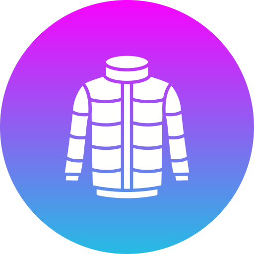 Зимняя куртка Generic Flat Gradient иконка