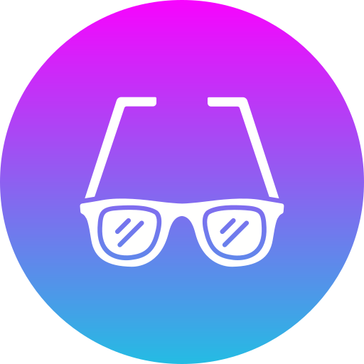 Glasses Generic Flat Gradient icon