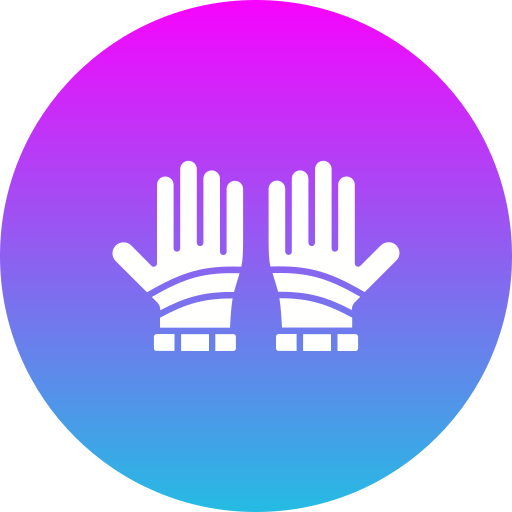 handschoenen Generic Flat Gradient icoon