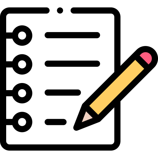 Notebook Detailed Rounded Lineal color icon