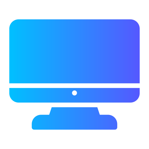 Computer Generic Flat Gradient icon