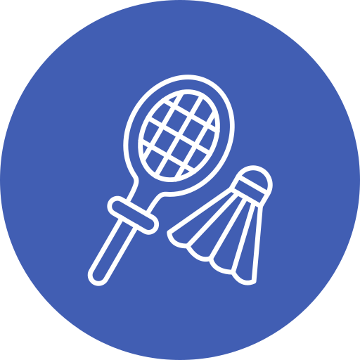 Badminton Generic Flat icon