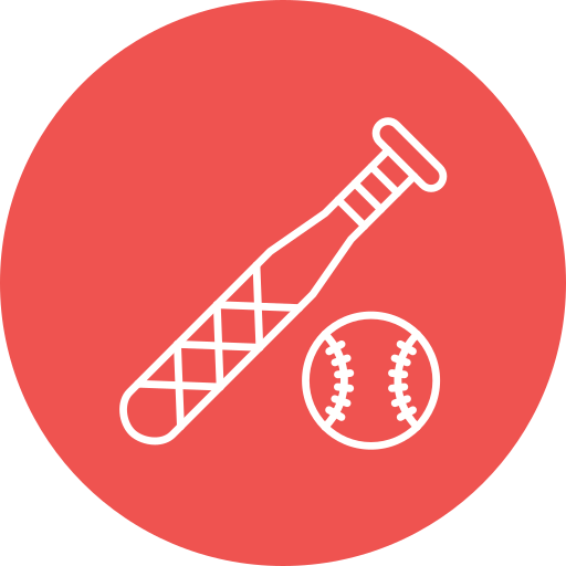 baseball Generic Flat ikona