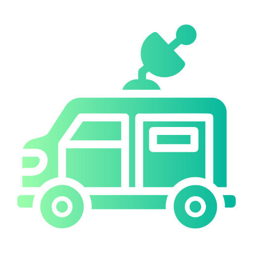 camioneta Generic Flat Gradient icono