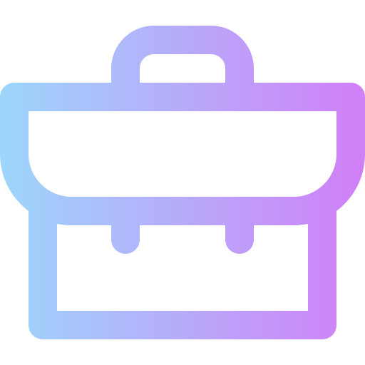 Briefcase Super Basic Rounded Gradient icon