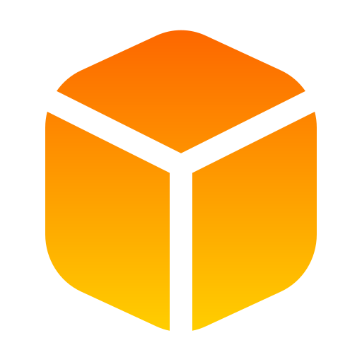 scatola del pacchetto Generic Flat Gradient icona