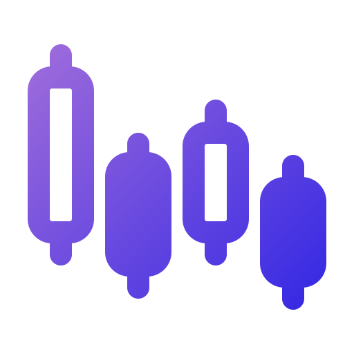 wykres Generic Flat Gradient ikona