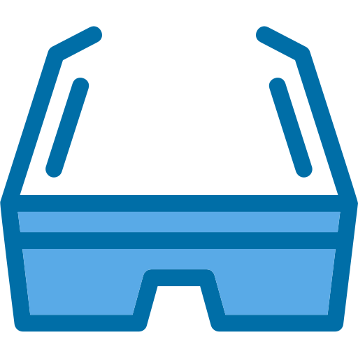 okulary 3d Generic Blue ikona