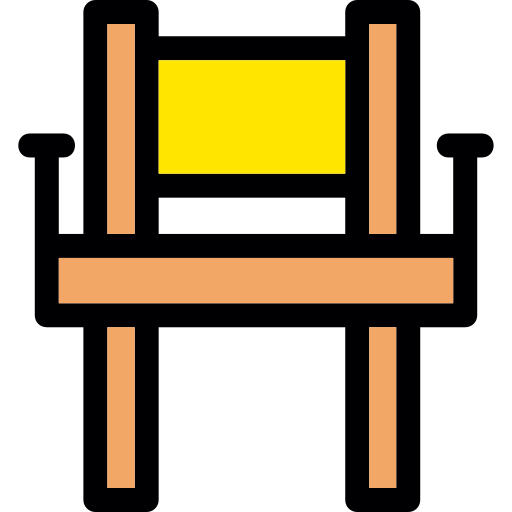 Director chair Generic Outline Color icon