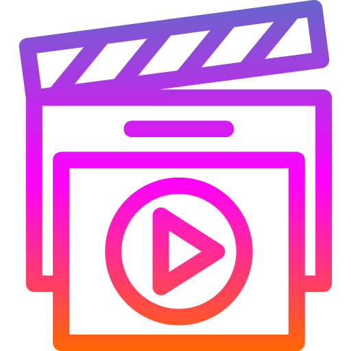 Movie Generic Gradient icon