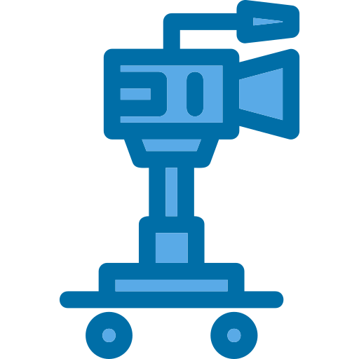 camera dolly Generic Blue icoon
