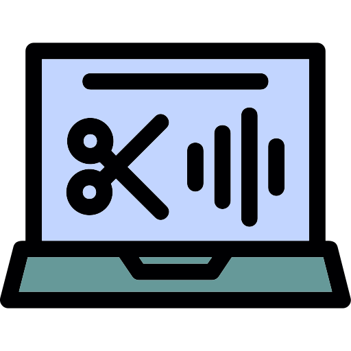 audiobearbeitung Generic Outline Color icon