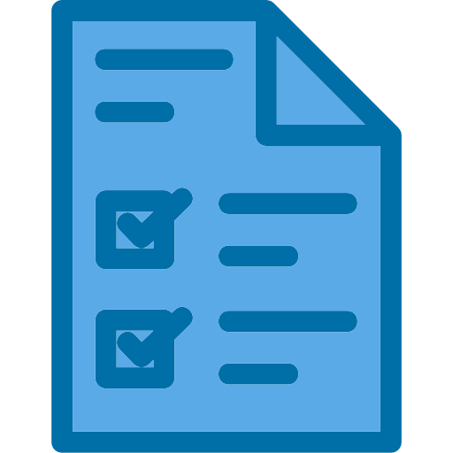 checkliste Generic Blue icon