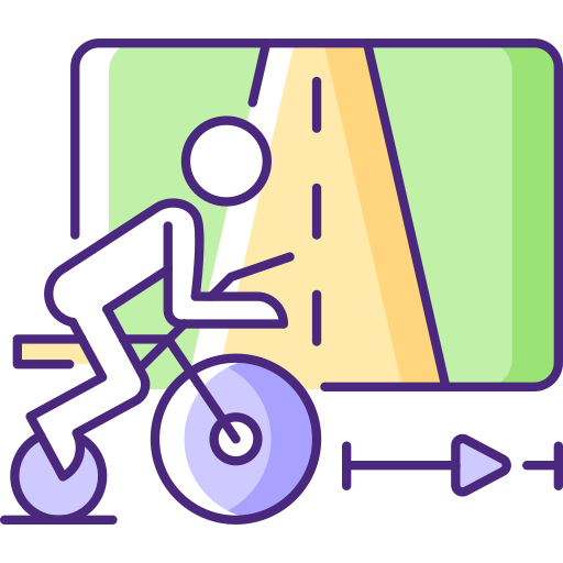 Cycling Generic Color Omission icon