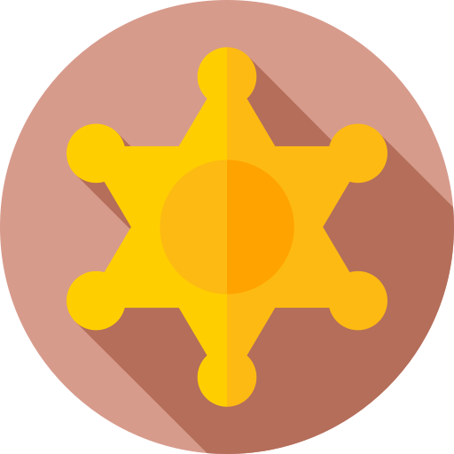 alguacil Flat Circular Flat icono