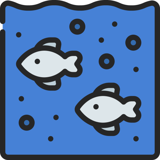 Życie morskie Juicy Fish Soft-fill ikona
