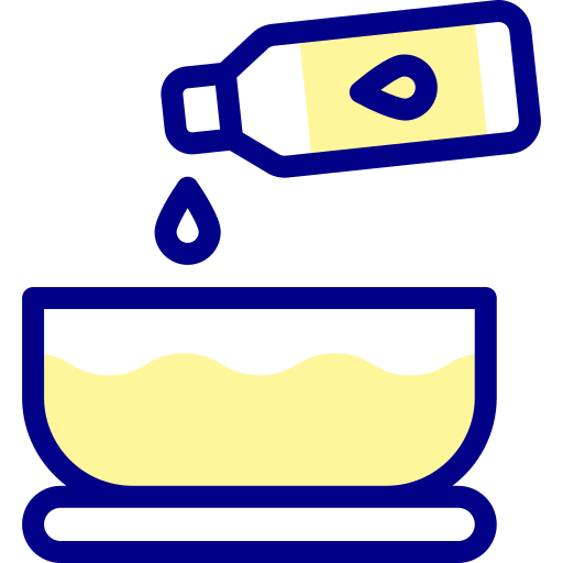 丼鉢 Detailed Mixed Lineal color icon