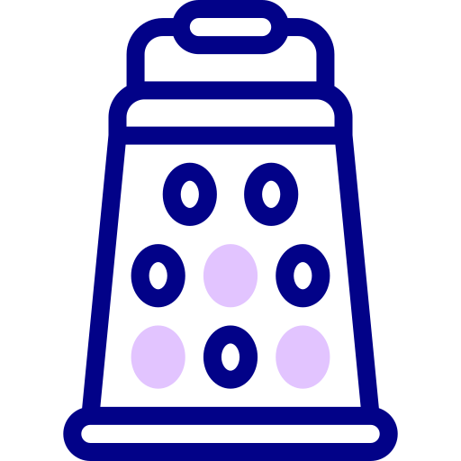 rallador de queso Detailed Mixed Lineal color icono