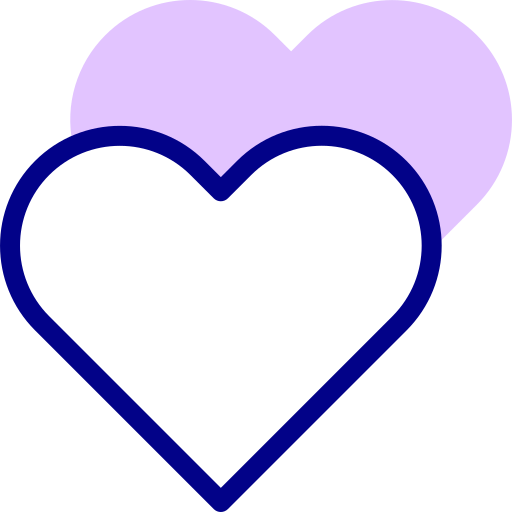 coração Detailed Mixed Lineal color Ícone