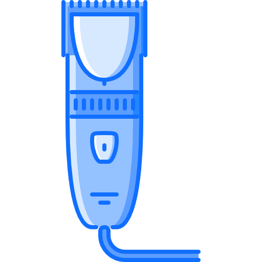 afeitadora de pelo Coloring Blue icono