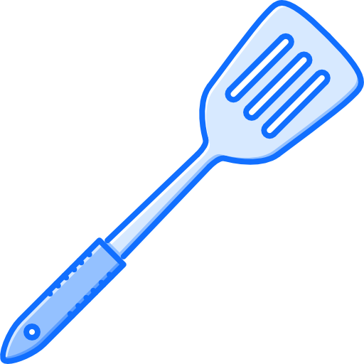 Spatula Coloring Blue icon