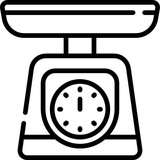 Масштаб Kawaii Lineal иконка