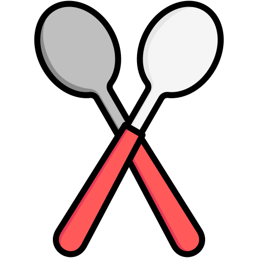 Spoons Generic Outline Color icon