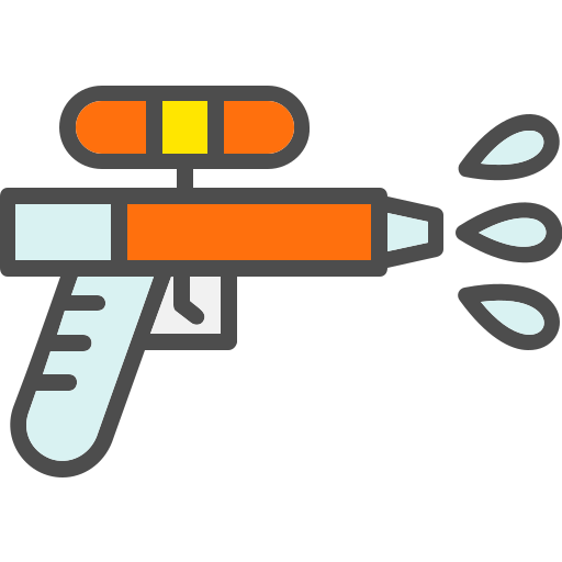 pistolet wodny Generic Outline Color ikona