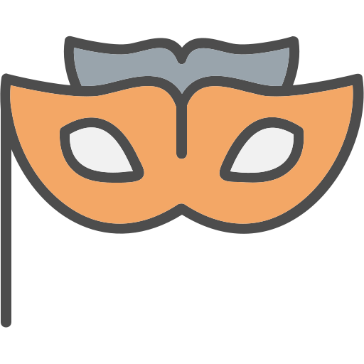 Eye mask Generic Outline Color icon