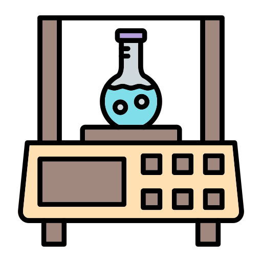 Lab scale Generic Outline Color icon