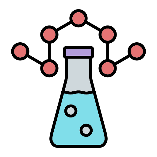 Biochemical Generic Outline Color icon