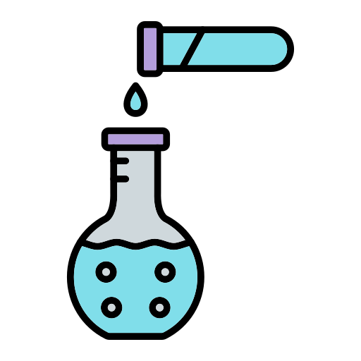 Chemical reaction Generic Outline Color icon