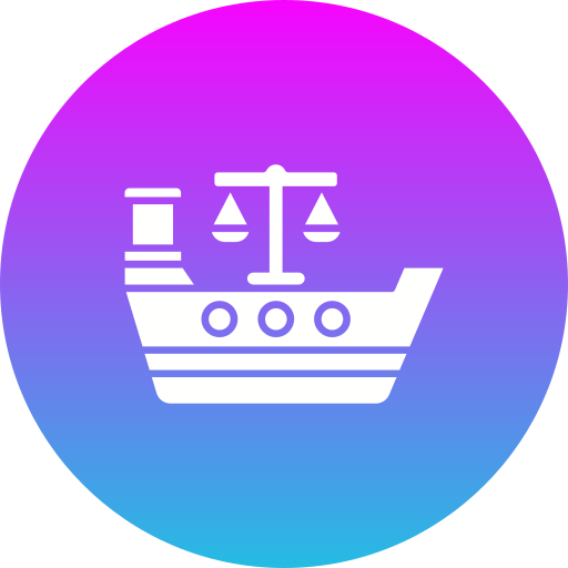 Maritime laws Generic Flat Gradient icon