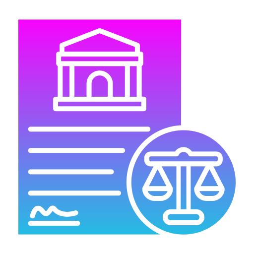 法律 Generic Flat Gradient icon
