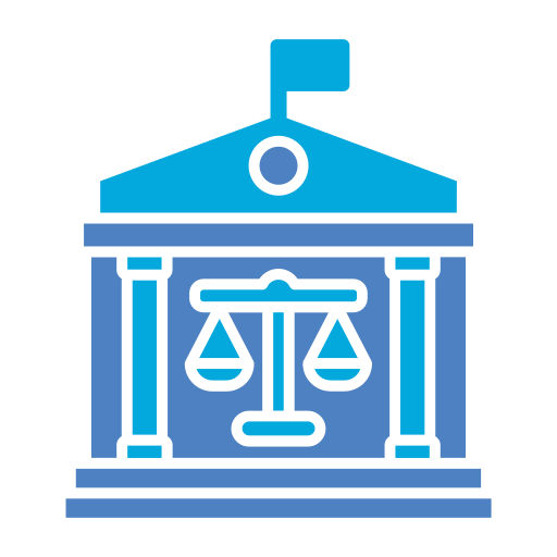 법정 Generic Blue icon