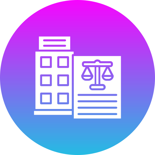 leyes corporativas Generic Flat Gradient icono