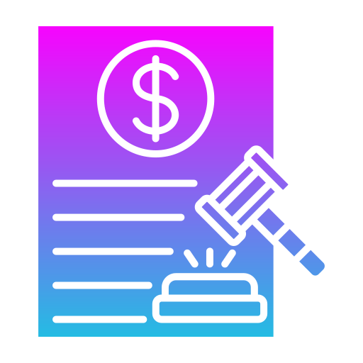 Financial laws Generic Flat Gradient icon
