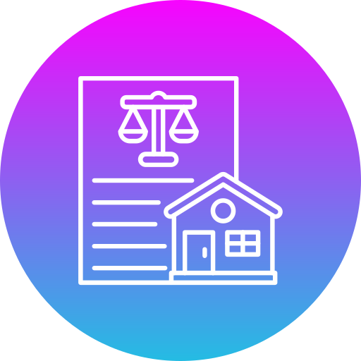 Property law Generic Flat Gradient icon