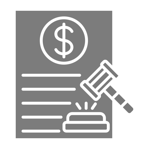 financiële wetten Generic Grey icoon
