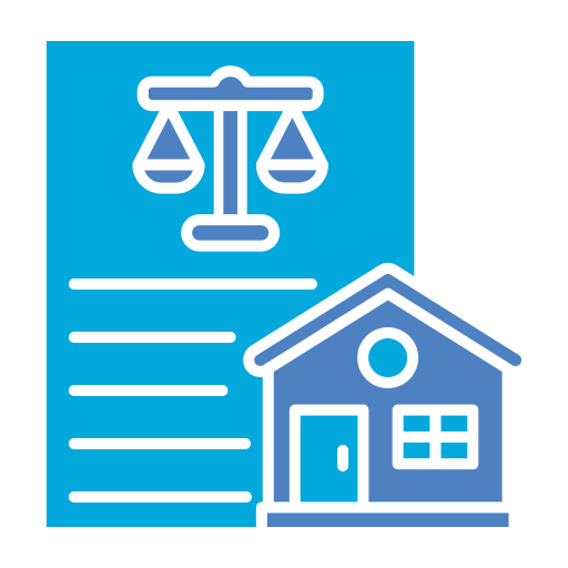 Property law Generic Blue icon