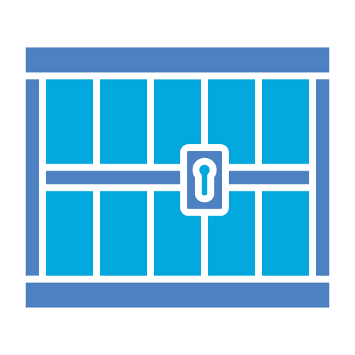 감옥 Generic Blue icon