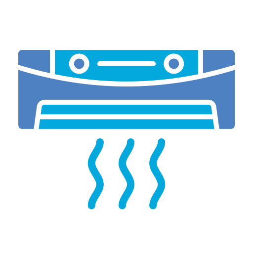 Air conditioner Generic Blue icon