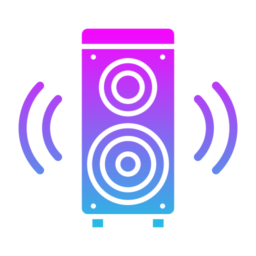 Speaker Generic Flat Gradient icon
