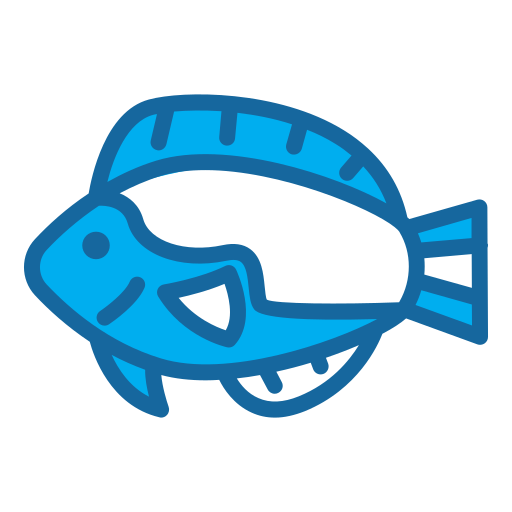 ryba niebieska tang Generic Blue ikona