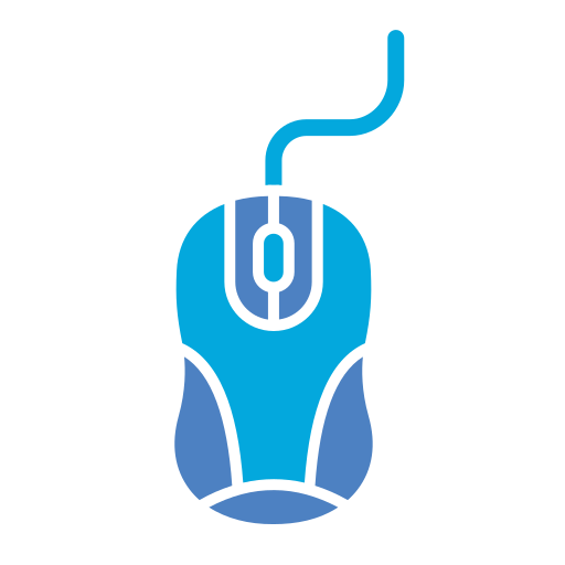 Mouse Generic Blue icon