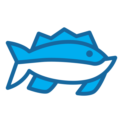 Еврейская рыба Generic Blue иконка